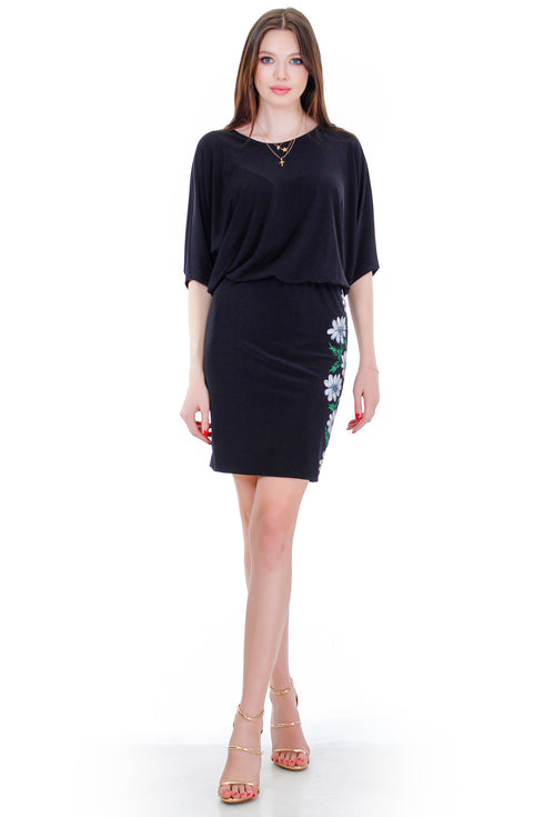 Rochie pictata jerse  Liza Panait Liza Panait Online Boutique